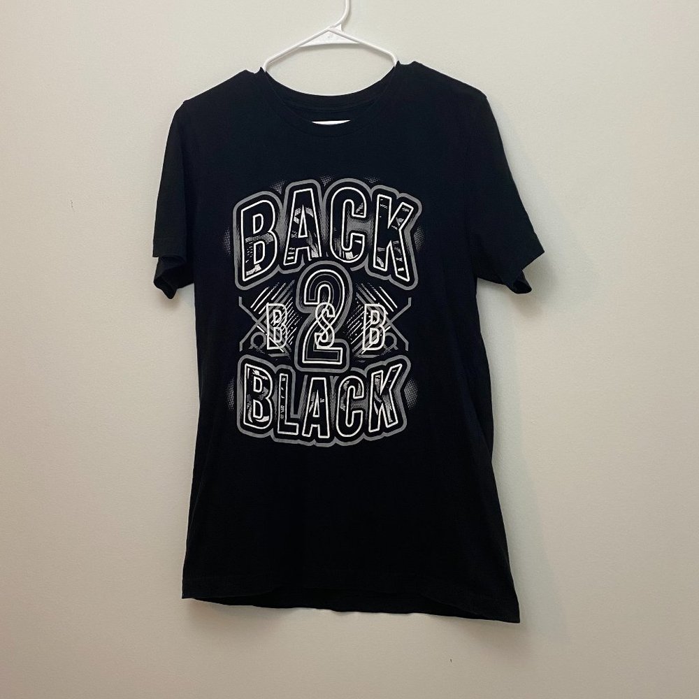 Brandon Senior Black "Back 2 Black" T-Shirt